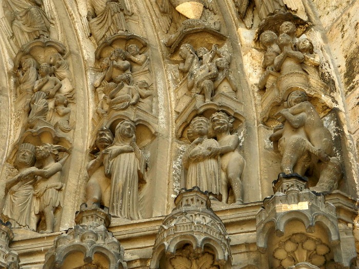 détail cathédrale chartres