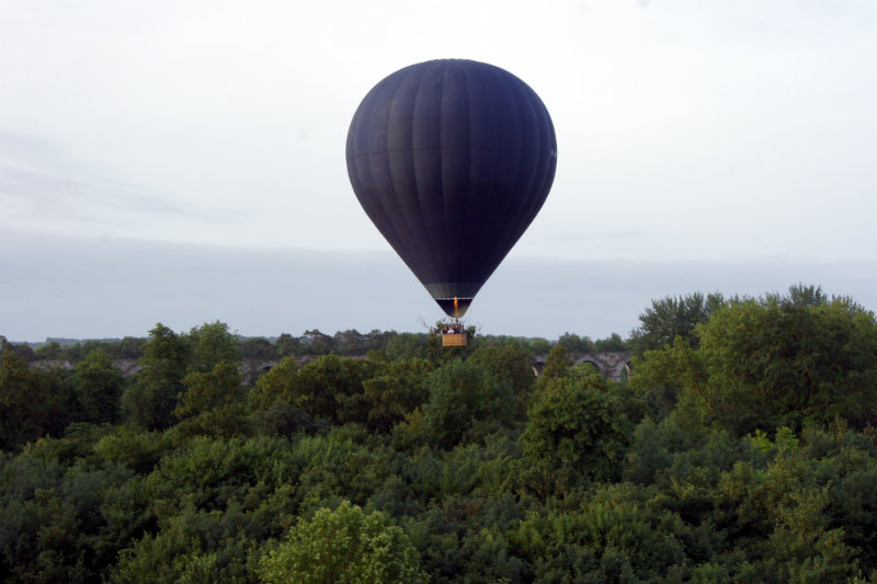 expérience premier vol en montgolfière