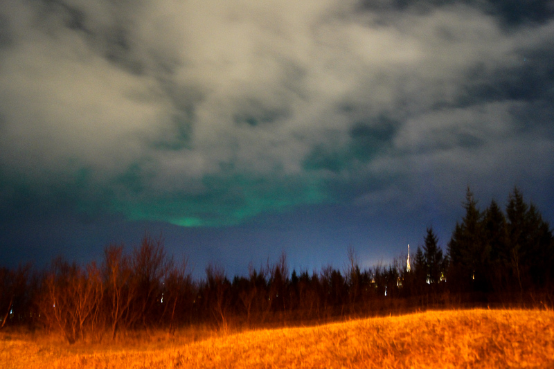 ou voir les aurores boréales à reykjavik